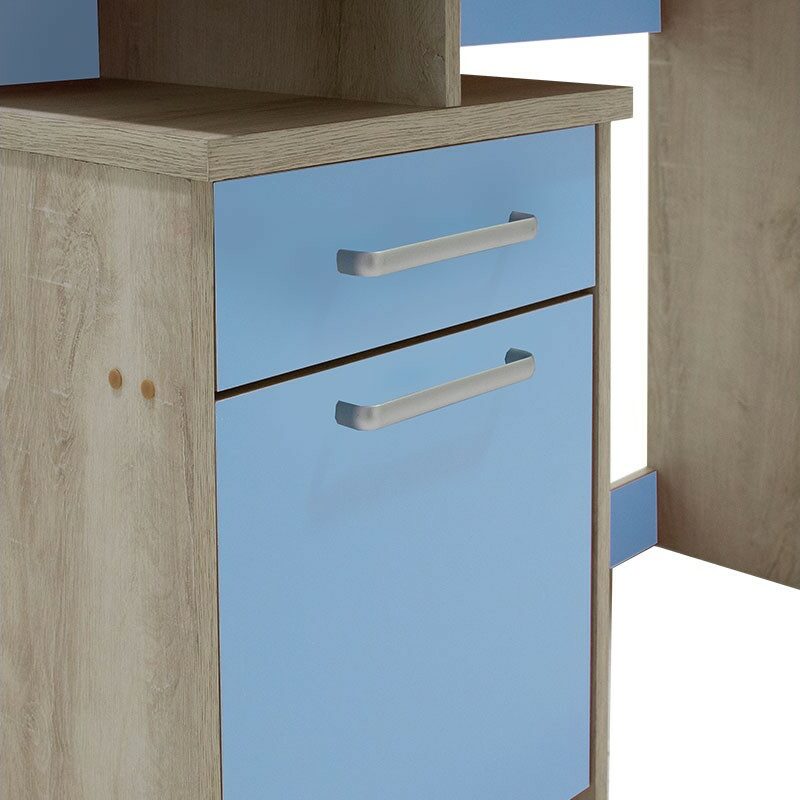 Γραφείο παιδικό χρώμα castillo-μπλε 100x55x75εκ