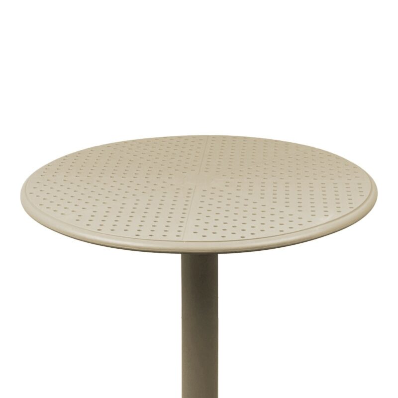 Τραπέζι pp σε cappucino απόχρωση Φ60x75εκ - Image 2