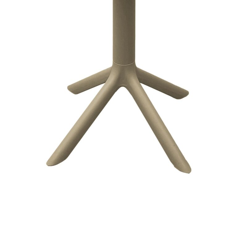 Τραπέζι pp σε cappucino απόχρωση Φ60x75εκ - Image 3