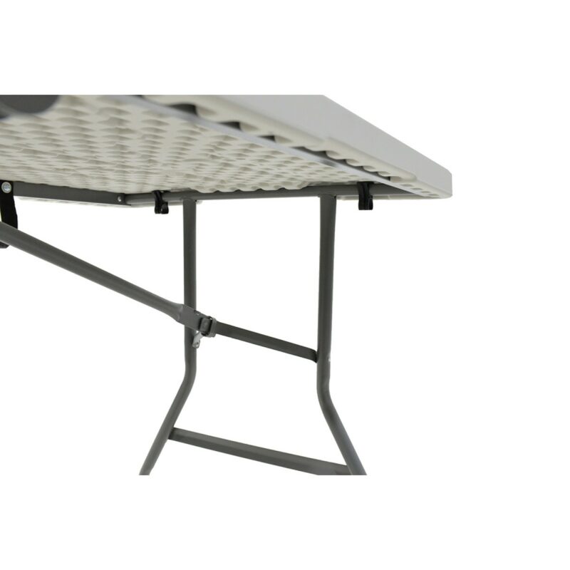 Τραπέζι catering πτυσσόμενο-βαλίτσα λευκό 152x70x74εκ - Image 7