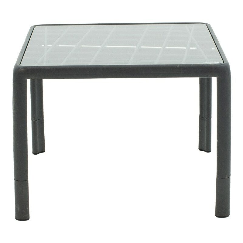 Σαλόνι Intricate σετ 4τμχ PP ανθρακί-ύφασμα ανθρακί antique