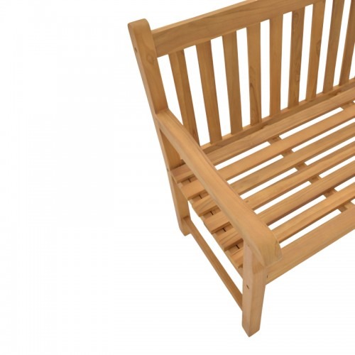 Καναπές Nat  teak ξύλο σε φυσική απόχρωση 120x57x96εκ