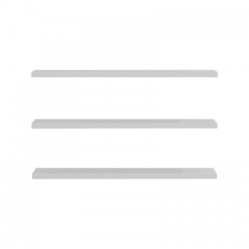 Ραφιέρα τοίχου Divar  σε λευκή απόχρωση 60x14.5x1.8εκ - Image 2