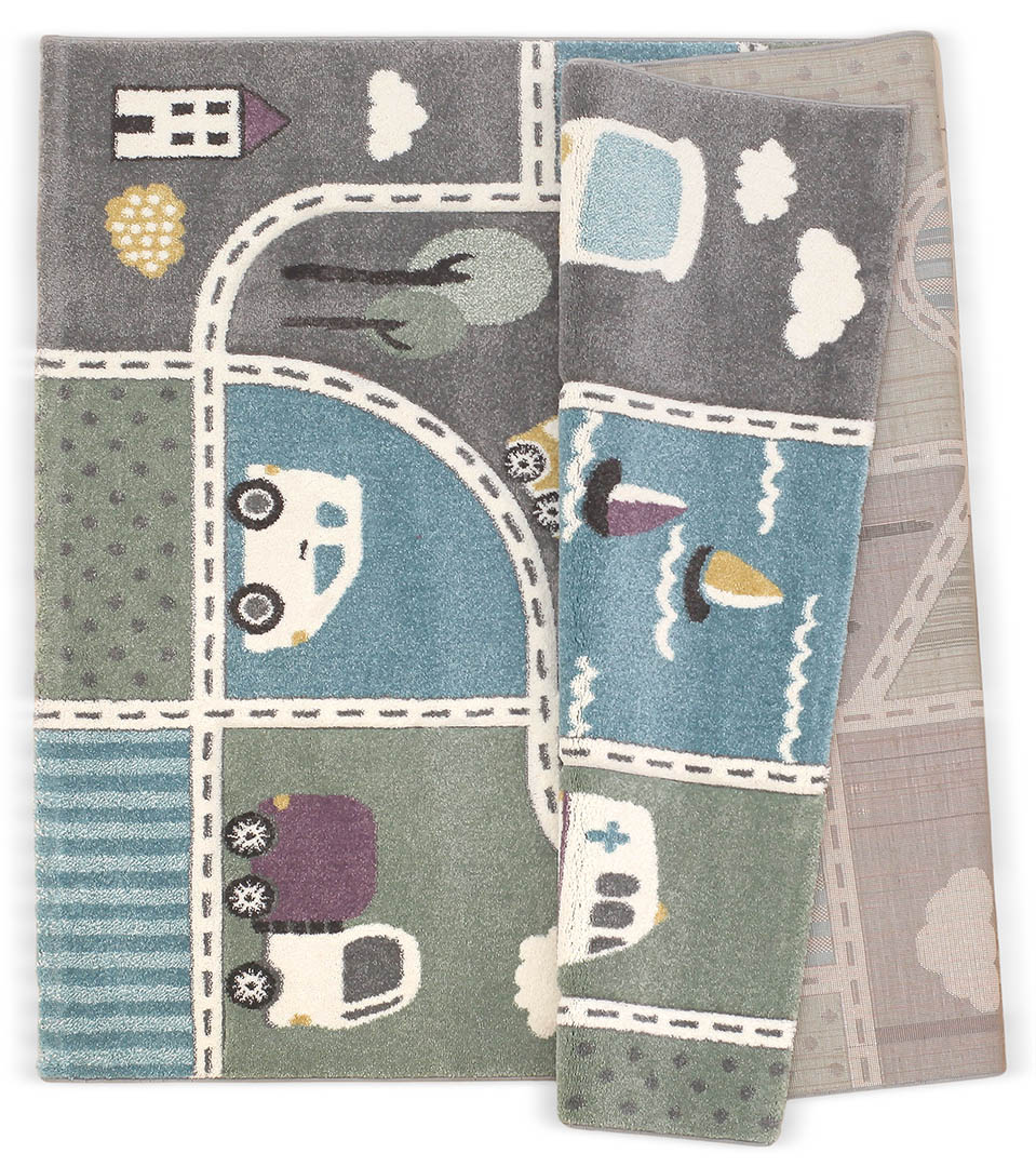 ΧΑΛΙ BONITA/CONFETTI 262    120Χ120  ΡΟΤΟΝΤΑ - Image 2