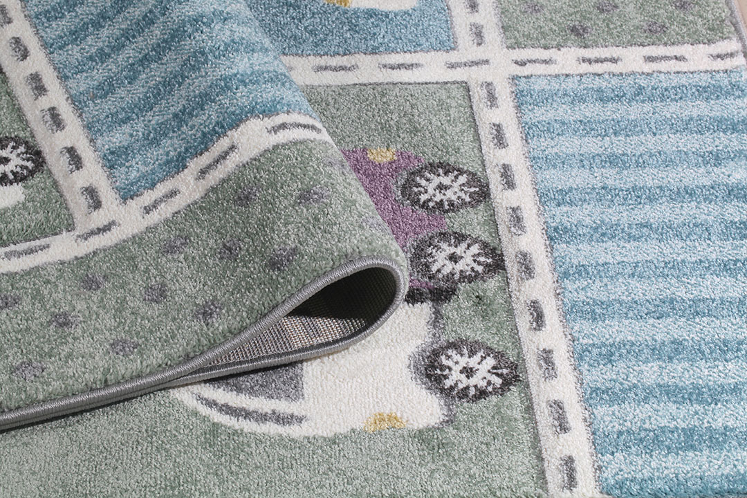 ΧΑΛΙ BONITA/CONFETTI 262    120Χ120  ΡΟΤΟΝΤΑ - Image 3