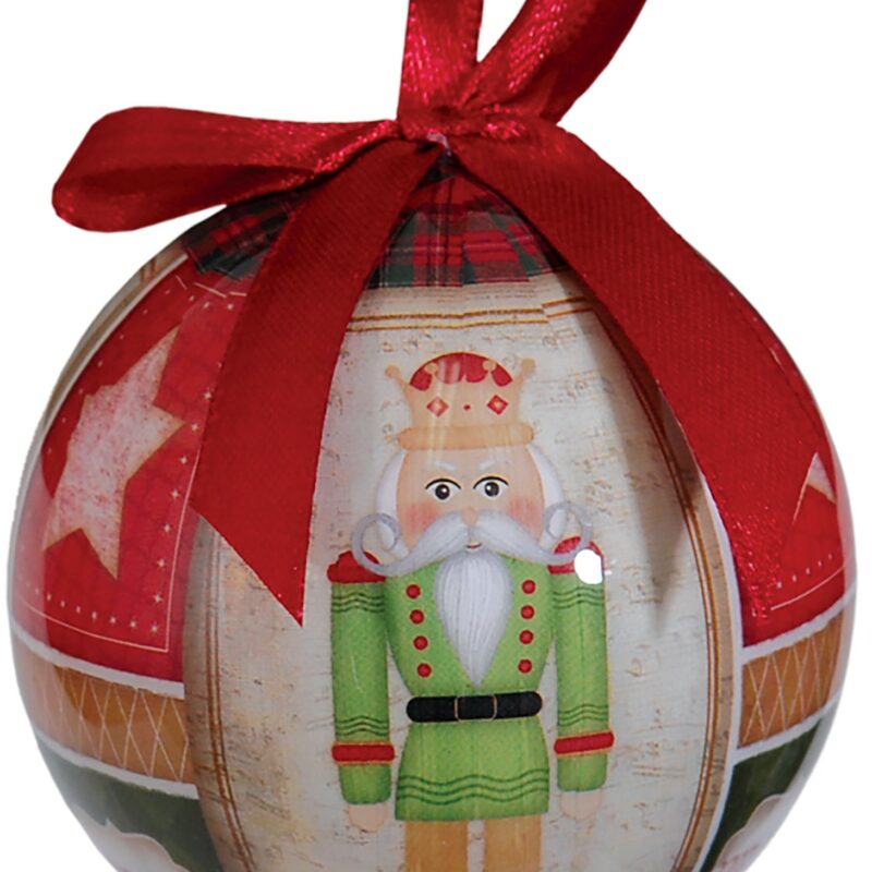 Πλαστικές Μπάλες Καρυοθράυστης Σε Κουτί Σέτ 14 Τεμαχίων / 4 Σχέδια,7,5cm