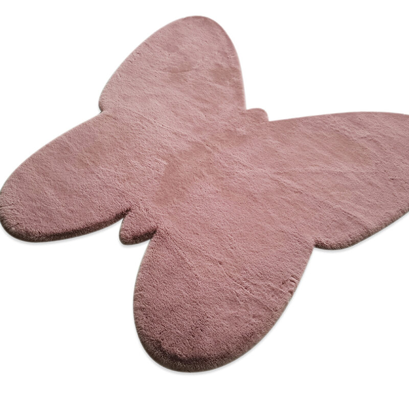 ΧΑΛΙ PUFFY JM7 DARK PINK BUTTERFLY ANTISLIP 120X120