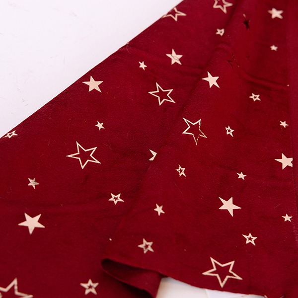 ΡΑΝΕΡ, ΚΟΚΚΙΝΟ ΒΕΛΟΥΔΟ ΜΕ ΣΑΜΠΑΝΙ ΑΣΤΕΡΑΚΙΑ, 35x200cm