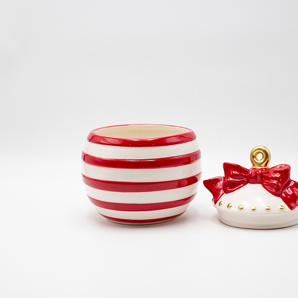 ΜΠΜΠΙΣΚΟΤΙΕΡΑ, ΧΡΙΣΤΟΥΓΕΝΝΙΑΤΙΚΗ ΜΠΑΛΑ CANDY, ΔΙΑΚΟΣΜΗΤΙΚΗ, 17x20cm