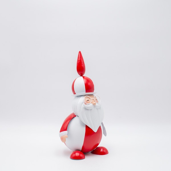 ΑΓΙΟΣ ΒΑΣΙΛΗΣ, CANDY, ΜΕΤΑΛΛΙΚΟΣ, 14x13x30cm