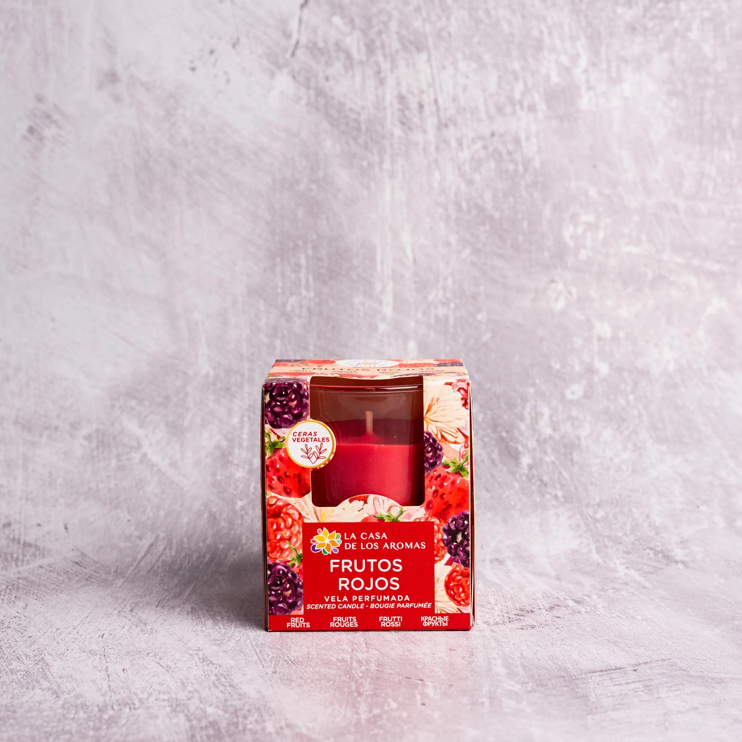 Κερί με άρωμα κόκκινα φρούτα 140gr
