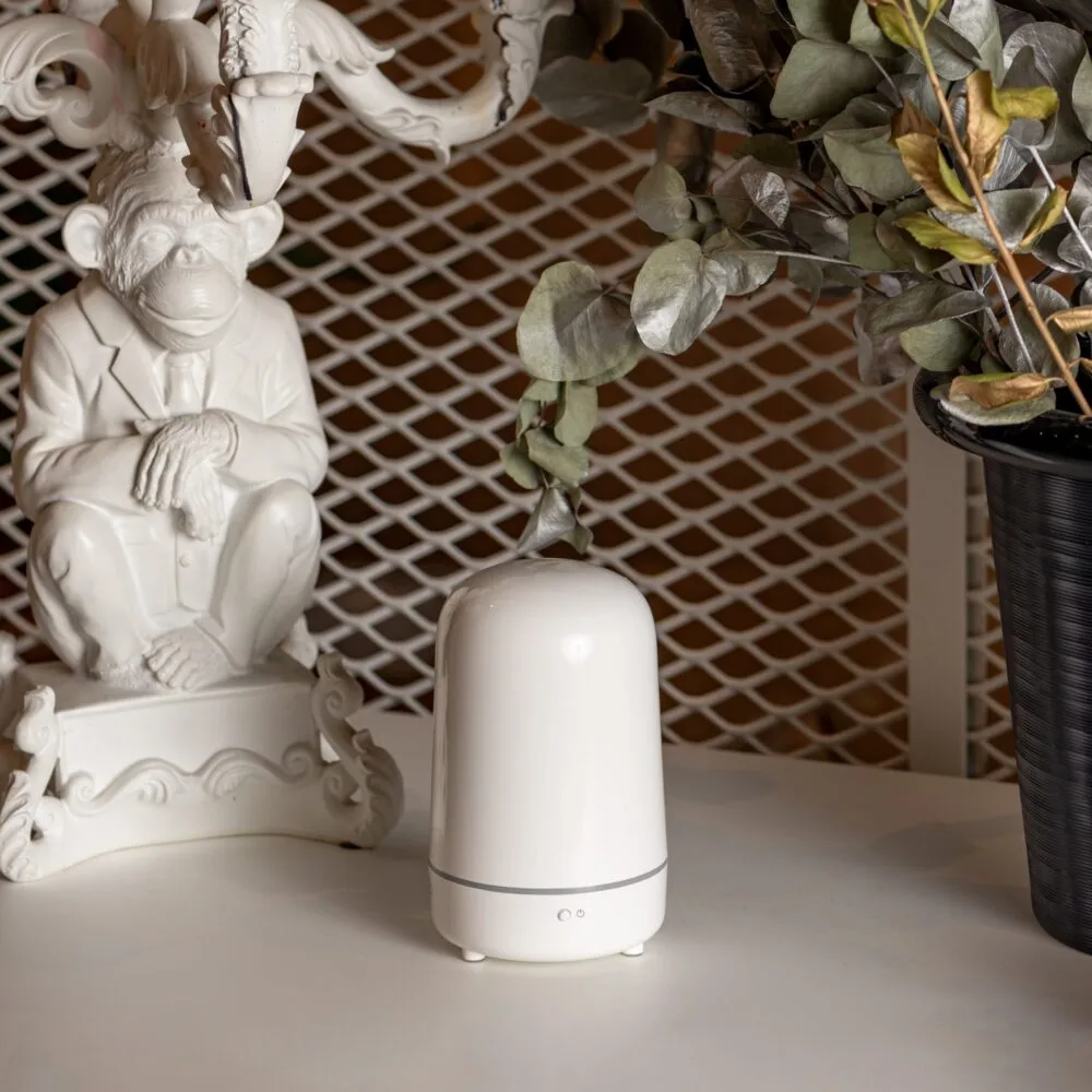 Ατμοποιητής Light House με εφέ σκούρου ξύλου - Image 4