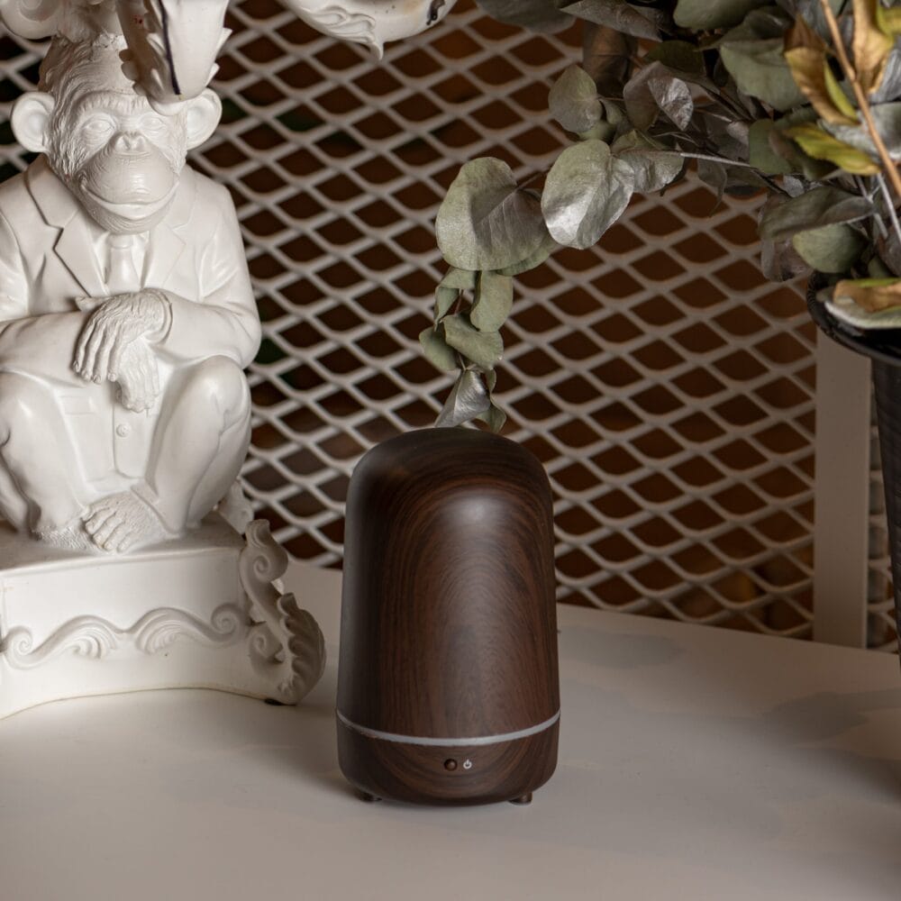 Ατμοποιητής Light House με εφέ σκούρου ξύλου