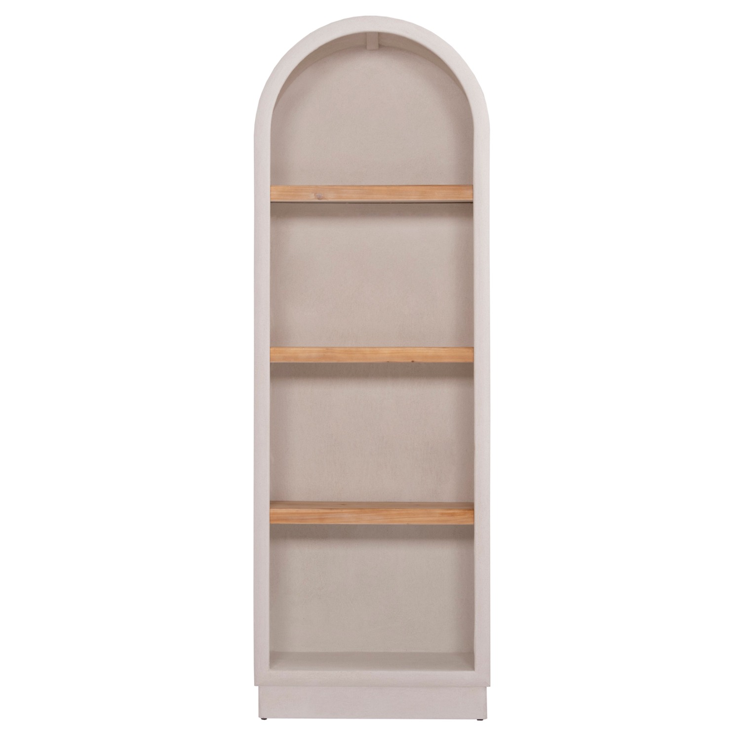 ΡΑΦΙΕΡΑ  MDF ΥΠΟΛΕΥΚΟ-ΡΑΦΙΑ ΞΥΛΟ ΕΛΑΤΟΥ ΦΥΣΙΚΟ 60x38,5x179Υεκ. - Image 3