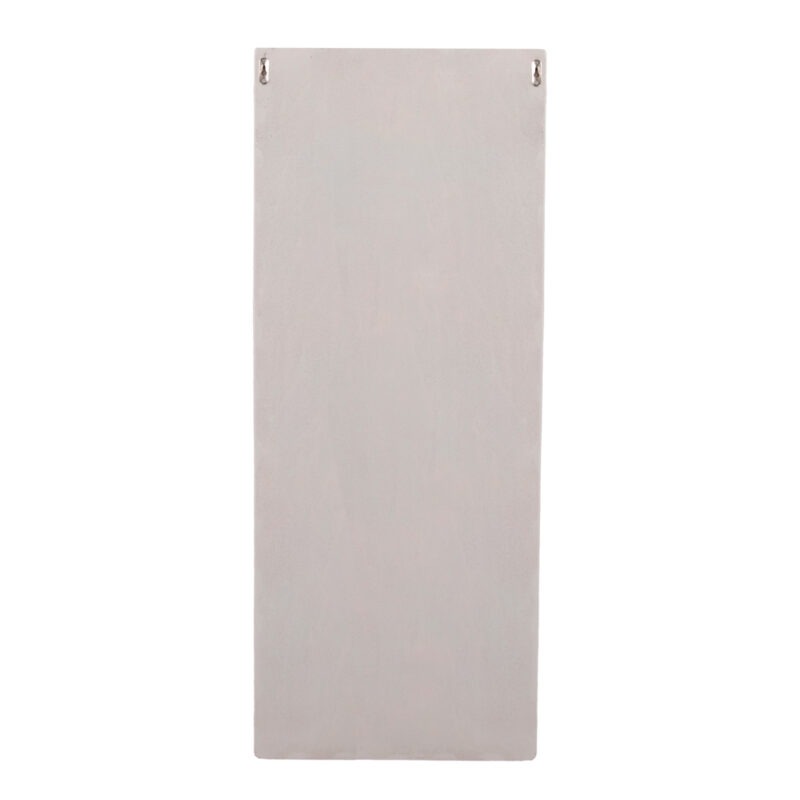 ΡΑΦΙΕΡΑ ΤΟΙΧΟΥ  MDF ΣΕ ΥΠΟΛΕΥΚΟ ΧΡΩΜΑ 47x18x120Υεκ.