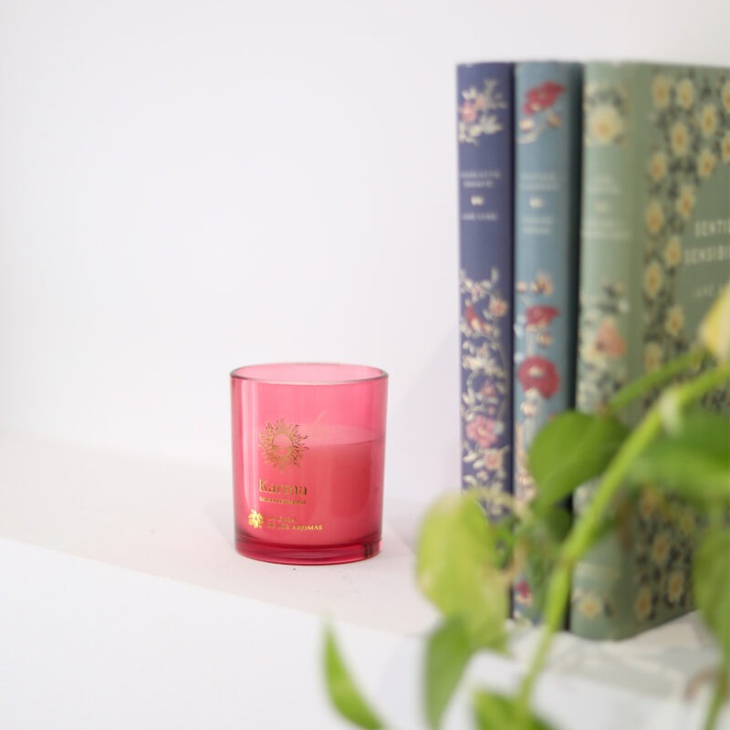 Αρωματικό κερί Karma με περγαμόντο & ginger 150gr