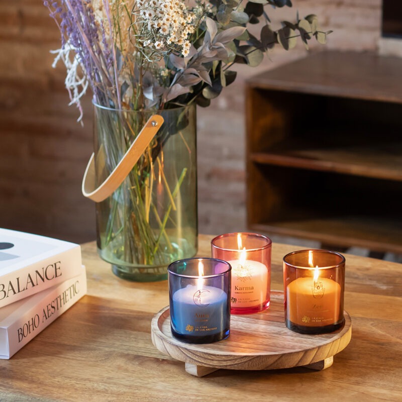 Αρωματικό κερί Karma με περγαμόντο & ginger 150gr