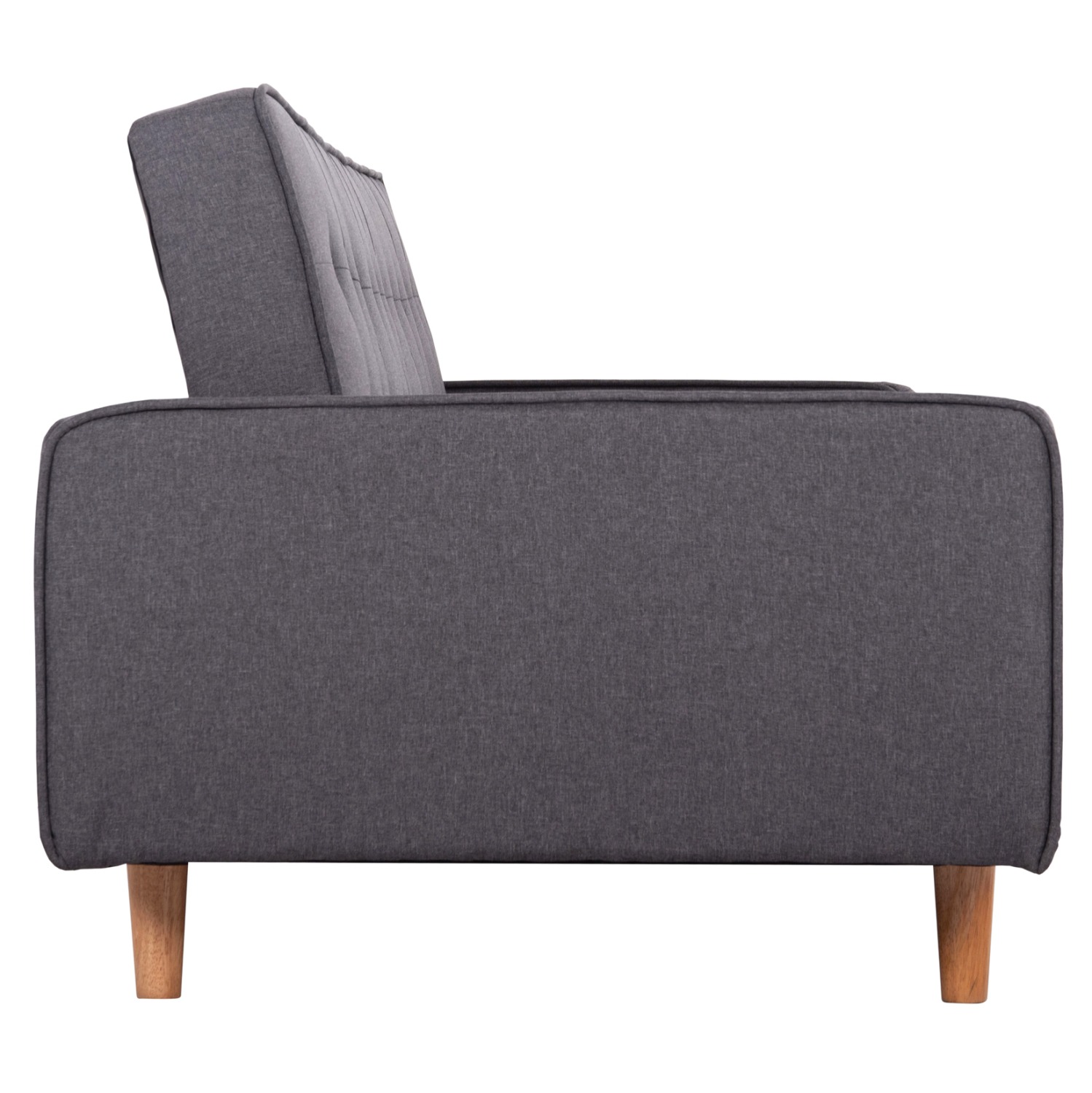 ΚΑΝΑΠΕΣ ΚΡΕΒΑΤΙ SALVADOR ΓΚΡΙ ΜΕ 2 ΠΛΑΙΝΑ ΜΑΞΙΛΑΡΙΑ 222x97x80Y εκ. - Image 5