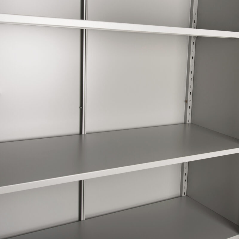 ΝΤΟΥΛΑΠΑ ΜΕΤΑΛΛΙΚΗ ΜΕ ΠΟΔΙΑ CLOD 2ΦΥΛΛΗ ΜΕ ΧΩΡΙΣΜΑ-ΑΝΟΙΧΤΟ ΓΚΡΙ 90Χ40Χ190Yεκ