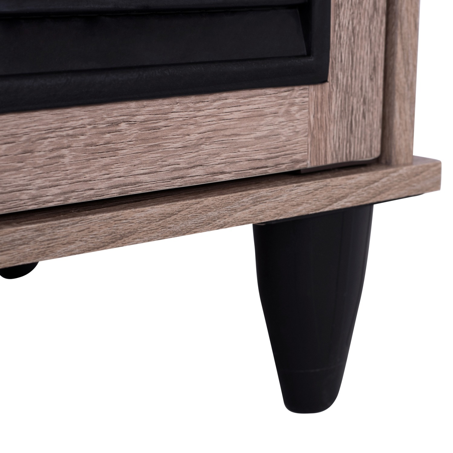 ΠΑΠΟΥΤΣΟΘΗΚΗ ΝΤΟΥΛΑΠΙ 3ΠΟΡΤΕΣ MCKENNA SONAMA ΜΑΥΡΟ 112x30x68,5Υ εκ. - Image 7