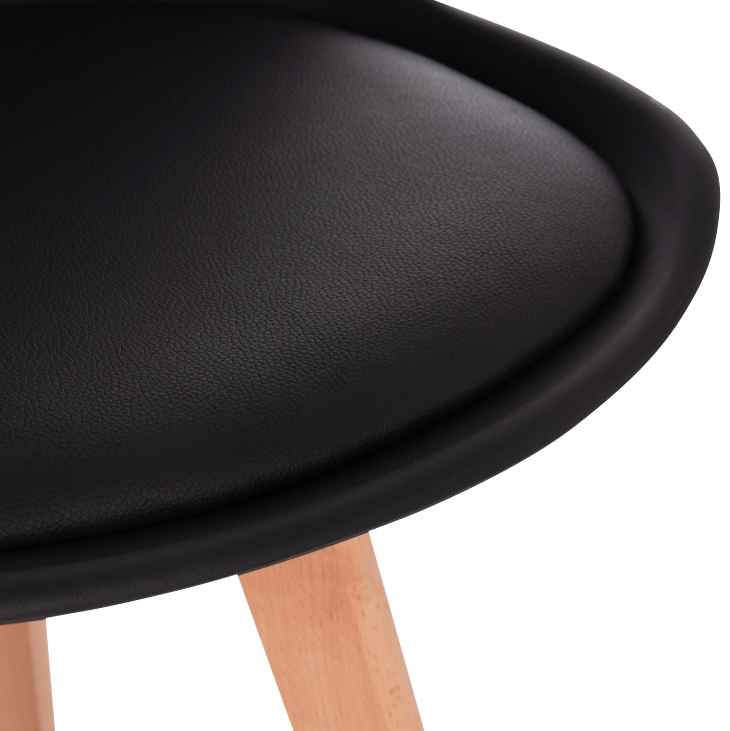 ΚΑΡΕΚΛΑ VEGAS ΜΕ ΞΥΛΙΝΑ ΠΟΔΙΑ ΚΑΙ ΜΕ ΚΑΘΙΣΜΑ ΜΑΥΡΟ 48x49x81Υεκ. - Image 10