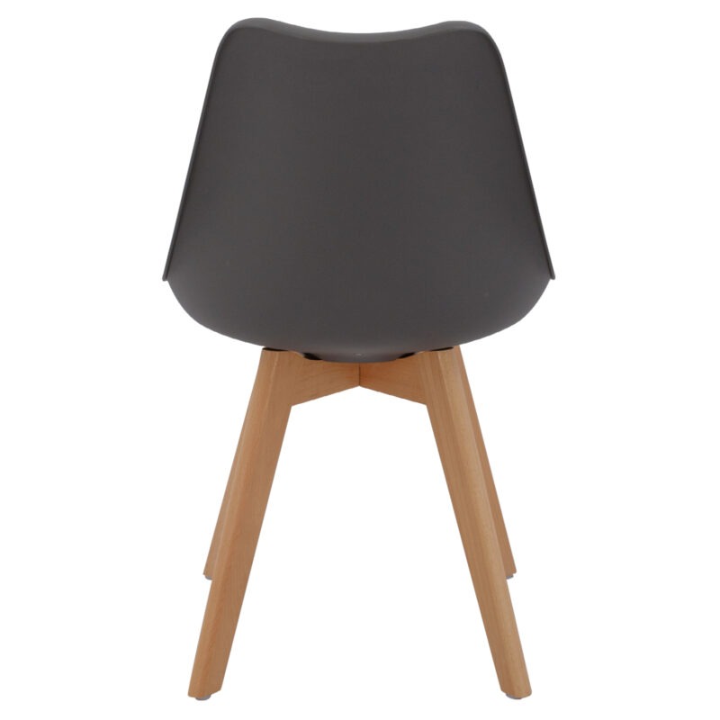 ΚΑΡΕΚΛΑ VEGAS ΠΟΔΙΑ ΟΞΙΑΣ-ΚΑΘΙΣΜΑ P.P. ΣΚΟΥΡΟ ΓΚΡΙ 45x56x80Υεκ.