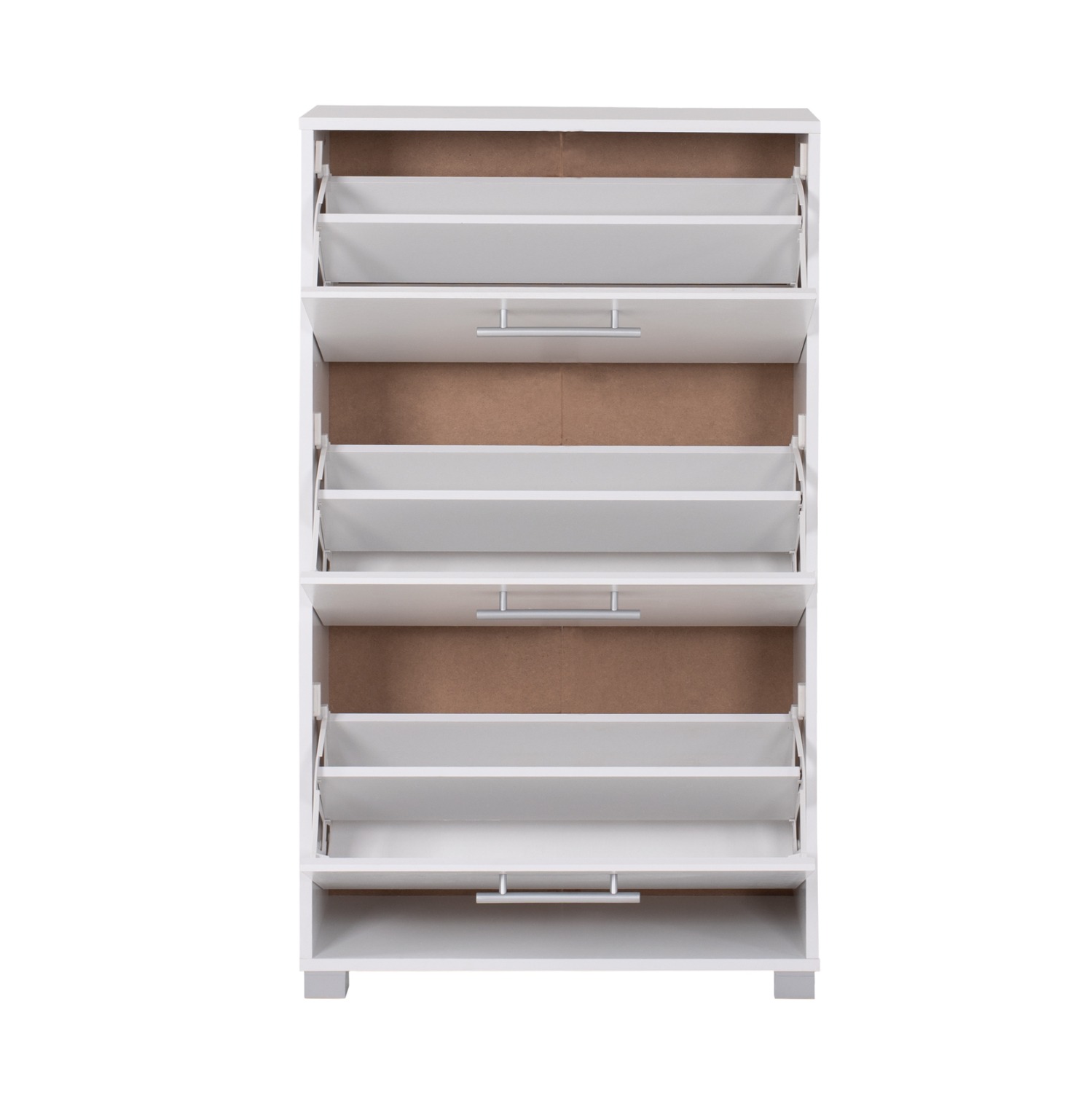 ΠΑΠΟΥΤΣΟΘΗΚΗ ΜΕΛΑΜΙΝΗΣ 3ΘΕΣΕΩΝ DAVINA ΛΕΥΚΗ 62Χ24Χ110Υ εκ. - Image 4