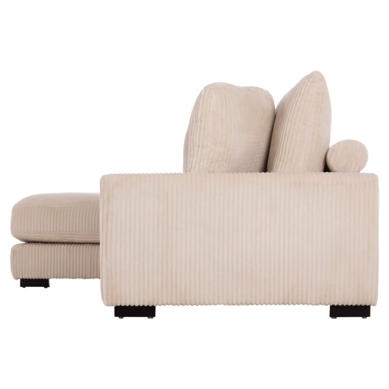 ΚΑΝΑΠΕΣ ΑΡΙΣΤΕΡΗ ΓΩΝΙΑ CRANFIELD (L)ΜΠΕΖ ΡΙΓΕ ΥΦΑΣΜΑ 315x167(γωνία)x67Υεκ.