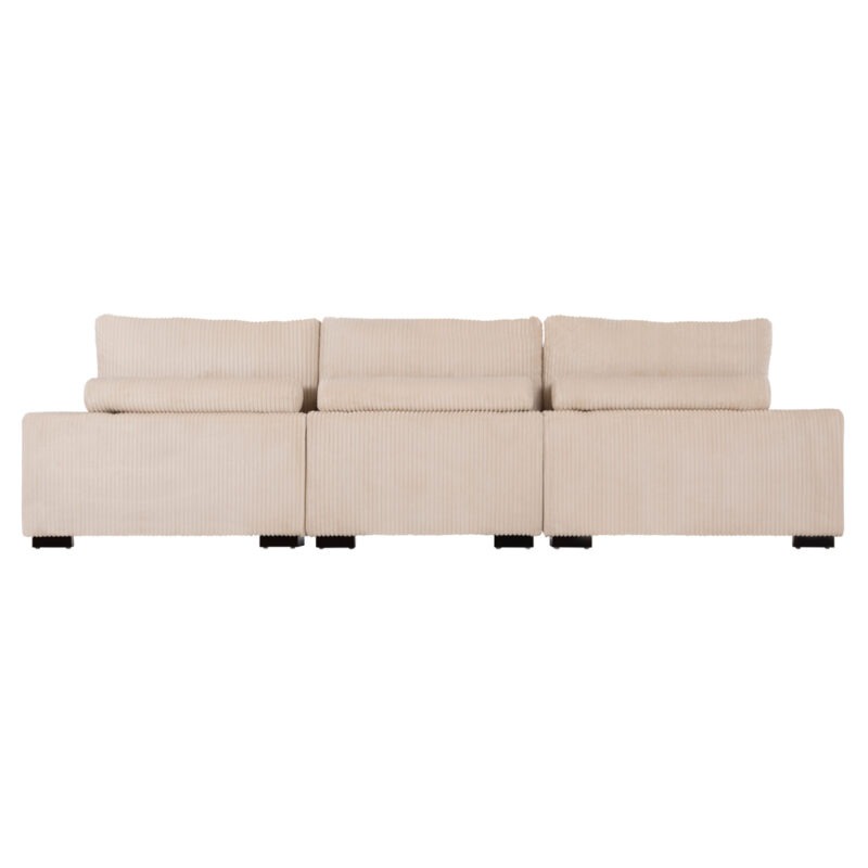 ΚΑΝΑΠΕΣ ΑΡΙΣΤΕΡΗ ΓΩΝΙΑ CRANFIELD (L)ΜΠΕΖ ΡΙΓΕ ΥΦΑΣΜΑ 315x167(γωνία)x67Υεκ.