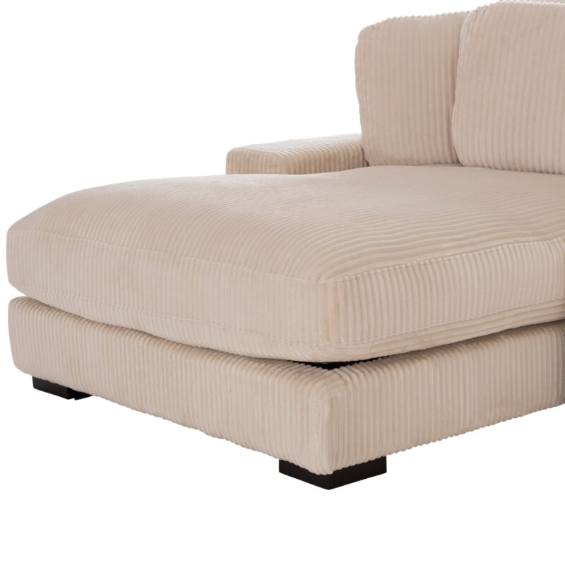 ΚΑΝΑΠΕΣ ΑΡΙΣΤΕΡΗ ΓΩΝΙΑ CRANFIELD (L)ΜΠΕΖ ΡΙΓΕ ΥΦΑΣΜΑ 315x167(γωνία)x67Υεκ.