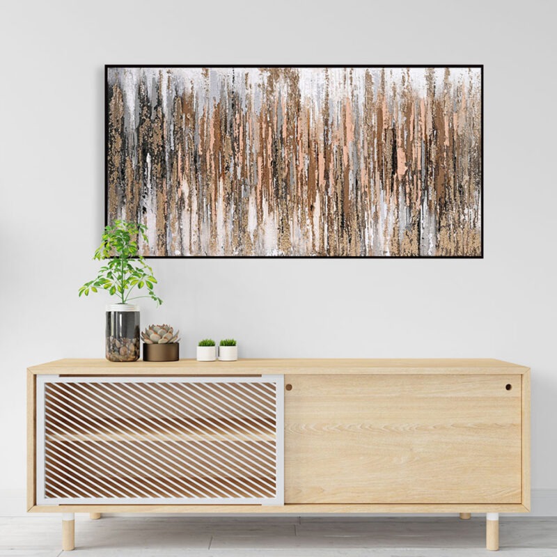 ΠΙΝΑΚΑΣ ΤΟΙΧΟΥ SEDIMENT ΜΕ ΚΟΡΝΙΖΑ ΜΑΥΡΗ-ΚΑΜΒΑΣ 142x4.5x72Υεκ