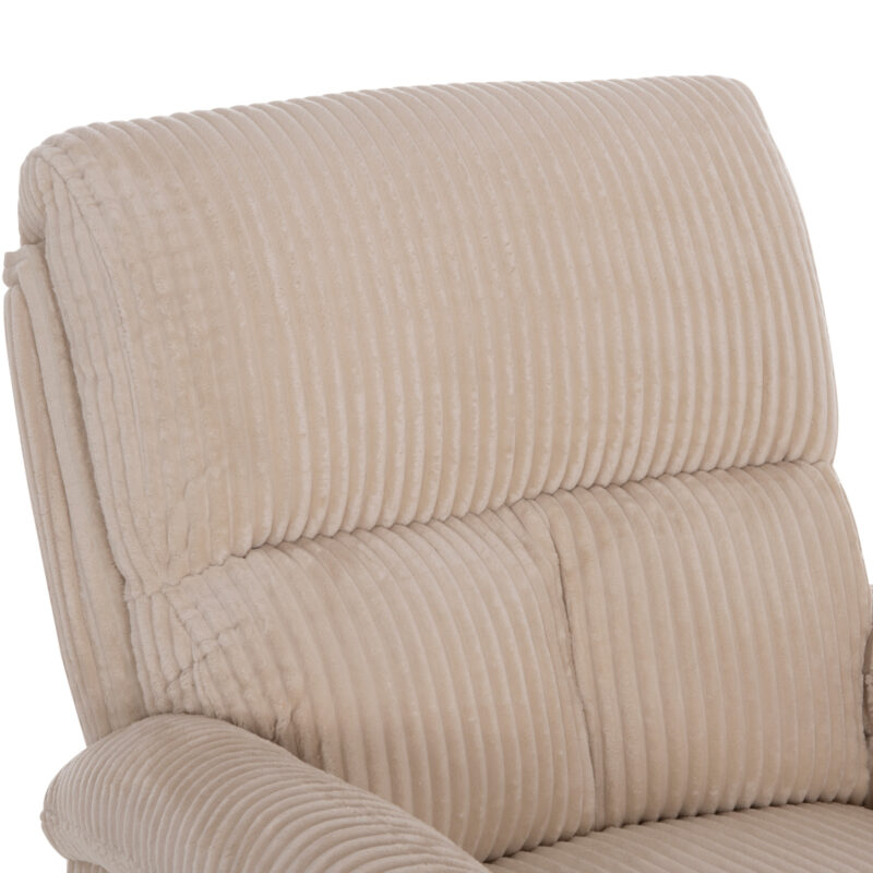 ΠΟΛΥΘΡΟΝΑ RELAX DIONI ΜΠΕΖ ΡΙΓΕ ΥΦΑΣΜΑ 85x90x100Υεκ.