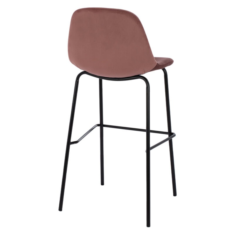 ΣΚΑΜΠΟ ΒΕΛΟΥΔΟ ΣΑΠΙΟ ΜΗΛΟ ΚΑΙ ΜΕΤΑΛΛΙΚΟ ΣΚΕΛΕΤΟ VINCENT 56,5Χ47Χ106 εκ.