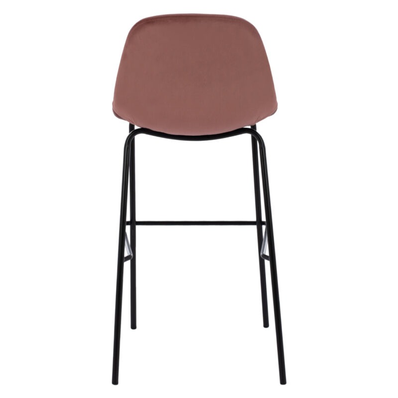 ΣΚΑΜΠΟ ΒΕΛΟΥΔΟ ΣΑΠΙΟ ΜΗΛΟ ΚΑΙ ΜΕΤΑΛΛΙΚΟ ΣΚΕΛΕΤΟ VINCENT 56,5Χ47Χ106 εκ.