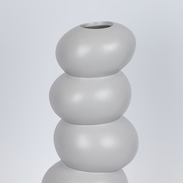 ΒΑΖΟ ΚΕΡΑΜΙΚΟ ΓΚΡΙ 14.5x12x45cm