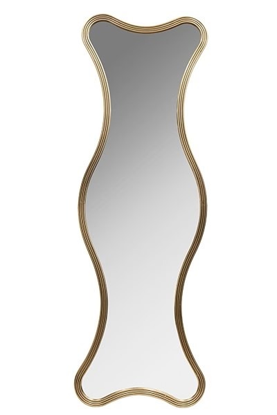 ΚΑΘΡΕΦΤΗΣ ΕΠΙΔΑΠΕΔΙΟΣ ΑΚΑΝΟΝΙΣΤΟΣ ΜΕΤΑΛΛΙΚΟΣ ΧΡΥΣΟΣ 58.5x41x180cm