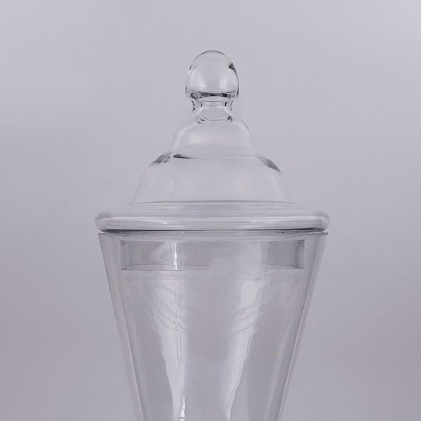 ΦΟΝΤΑΝΙΕΡΑ ΓΥΑΛΙΝΗ ΔΙΑΦΑΝΗ 17x17x30.6cm