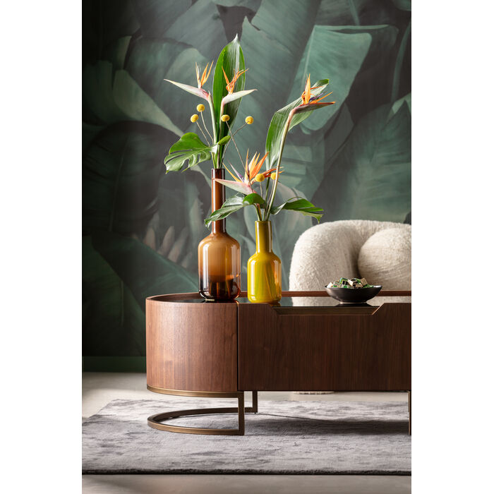 Βάζο Toja Γυαλί Κίτρινο 12*12*28εκ. - Image 2