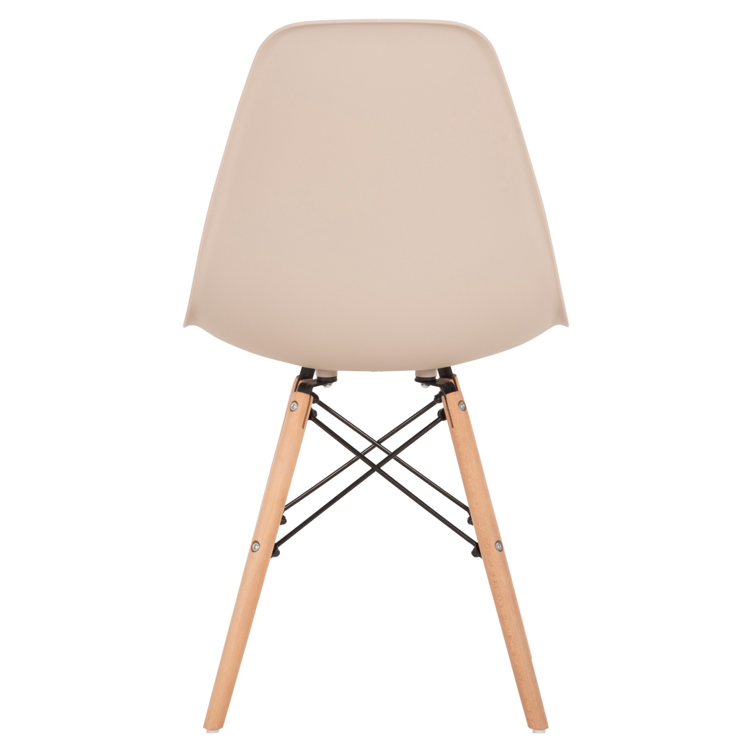 ΚΑΡΕΚΛΑ TWIST ΜΕ ΞΥΛΙΝΑ ΠΟΔΙΑ ΚΑΙ ΚΑΘΙΣΜΑ PP-ΚΑΠΟΥΤΣΙΝΟ 46x50x82Υεκ. - Image 6