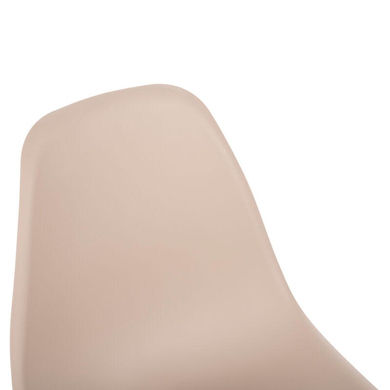 ΚΑΡΕΚΛΑ TWIST ΜΕ ΞΥΛΙΝΑ ΠΟΔΙΑ ΚΑΙ ΚΑΘΙΣΜΑ PP-ΚΑΠΟΥΤΣΙΝΟ 46x50x82Υεκ.