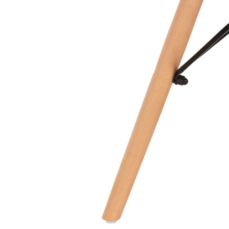 ΚΑΡΕΚΛΑ TWIST ΜΕ ΞΥΛΙΝΑ ΠΟΔΙΑ ΚΑΙ ΚΑΘΙΣΜΑ PP-ΚΑΠΟΥΤΣΙΝΟ 46x50x82Υεκ.