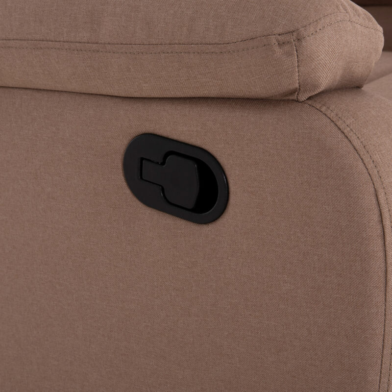 ΠΟΛΥΘΡΟΝΑ RELAX DIONI ΜΠΕΖ ΥΦΑΣΜΑ 85x90x100Υεκ.