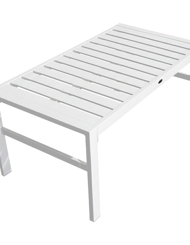 Σαλόνι Gardenly σετ 4τμχ αλουμίνιο σε λευκή απόχρωση με μπεζ μαξιλάρια