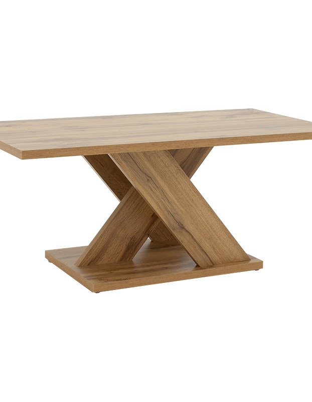 Τραπέζι σαλονιού Solange χρώμα sonoma 110x55x47.5εκ