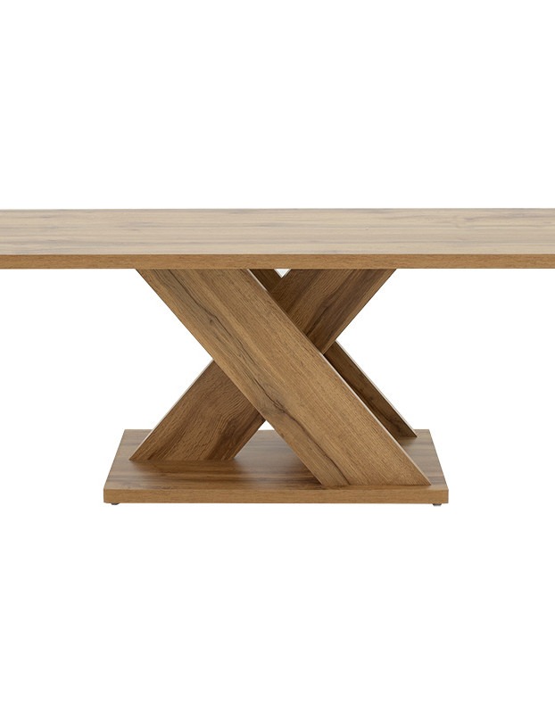 Τραπέζι σαλονιού Solange χρώμα sonoma 110x55x47.5εκ