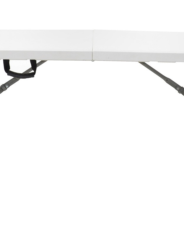 Τραπέζι catering Rodeo πτυσσόμενο-βαλίτσα λευκό 122x60x74εκ