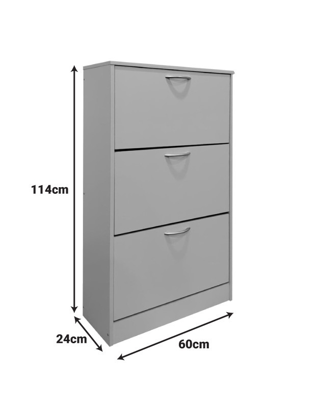 Παπουτσοθήκη Savaz σε sonoma απόχρωση 60x24x114εκ - Image 6