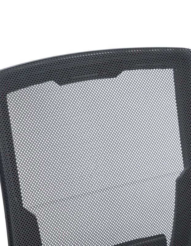 Καρέκλα γραφείου εργασίας Penza mesh χρώμα μαύρο 48x58x92-102εκ - Image 8