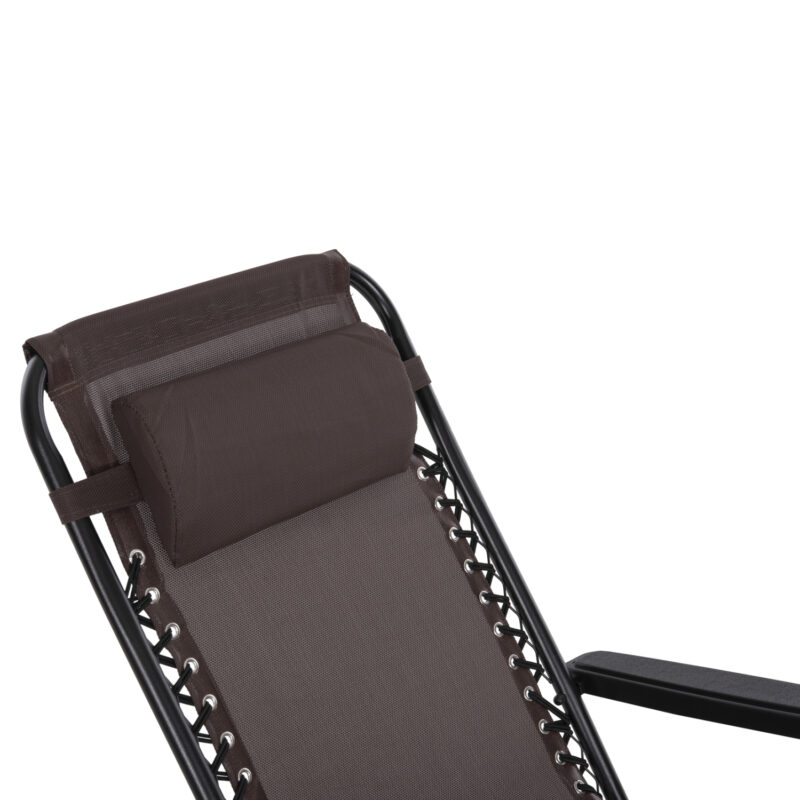 ΠΟΛΥΘΡΟΝΑ RELAX COMPANION ΚΑΦΕ TEXTILENE-ΜΑΥΡΟ ΜΕΤΑΛΛΟ 67x145x110Υεκ.