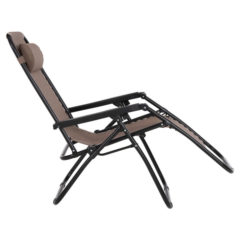 ΠΟΛΥΘΡΟΝΑ RELAX COMPANION ΣΑΜΠΑΝΙ TEXTILENE-ΜΑΥΡΟ ΜΕΤΑΛΛΟ 67x145x110Υεκ.
